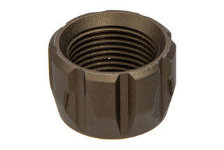 Strike Industries Barrel Cover Thread Protector for Pistol - FDE anodized 1/2 x 28 pitch